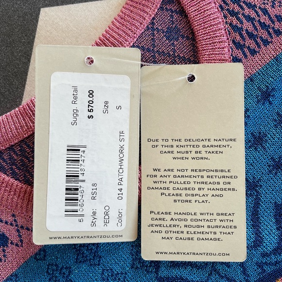 Mary Katrantzou patchwork design shirt, size: S - Picture 8 of 9